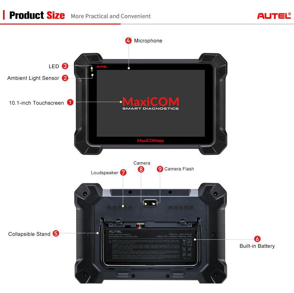 Autel Tutti gli attrezzi: AUTEL MK908P Codierung/Programmierung alle Systemdiagnosen – Nuovo e nell'imballaggio originale da Malans GR venduto da BUYBEST-Schweiz 6