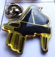 Pin Klavier Flügel schwarz