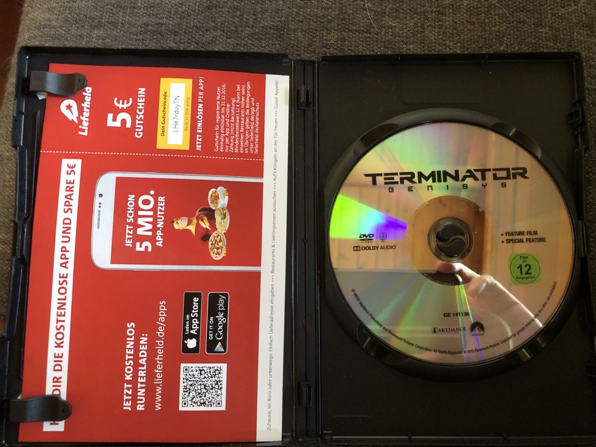Tutti i DVDs: DVD, TERMINATOR – Usato da Balsthal venduto da Katzenfan99 1