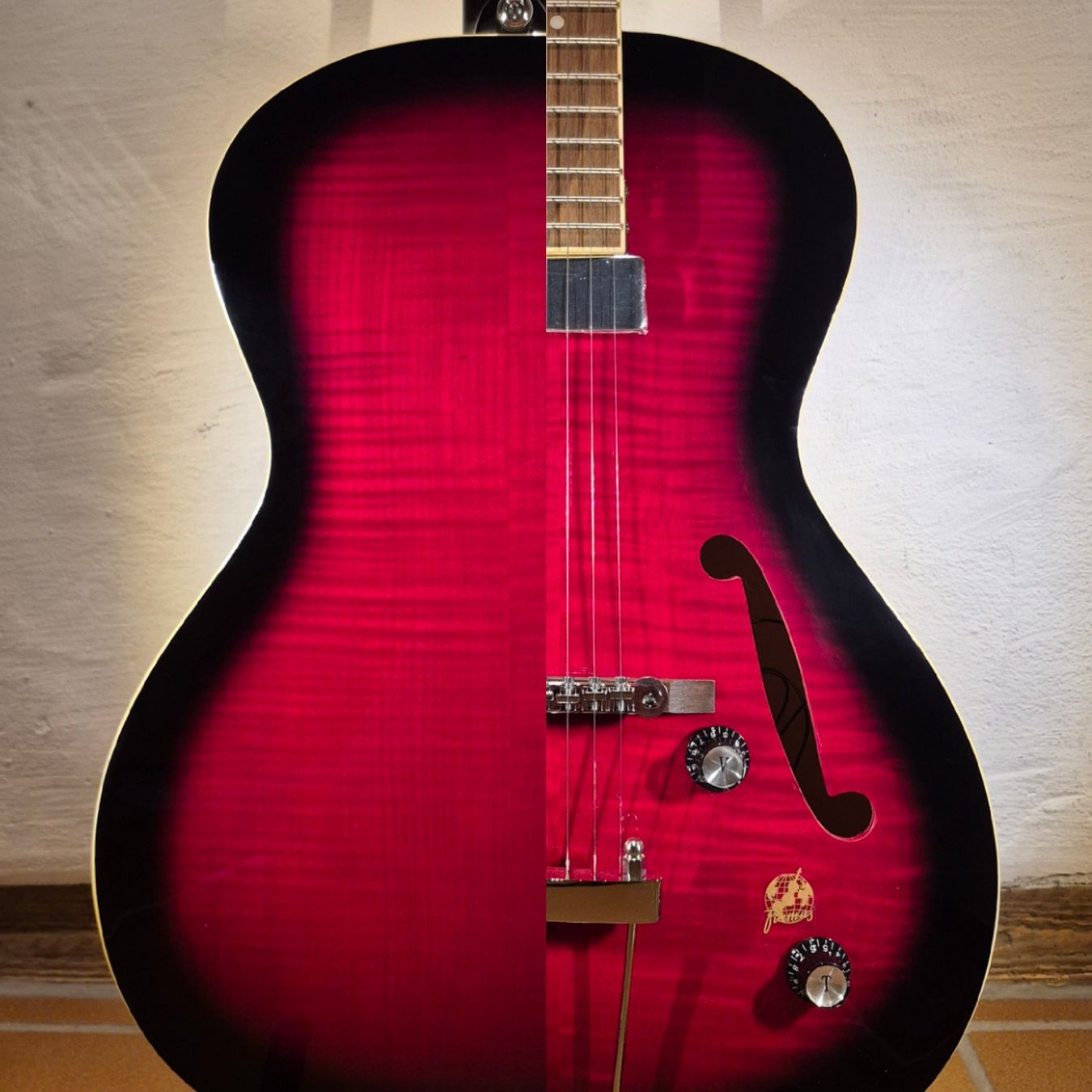Framus Musikinstrumente: Neu: Framus Vintage 5/51 Studio Burgundy – Neu und originalverpackt aus Winterthur von NorrSydGuitars 1