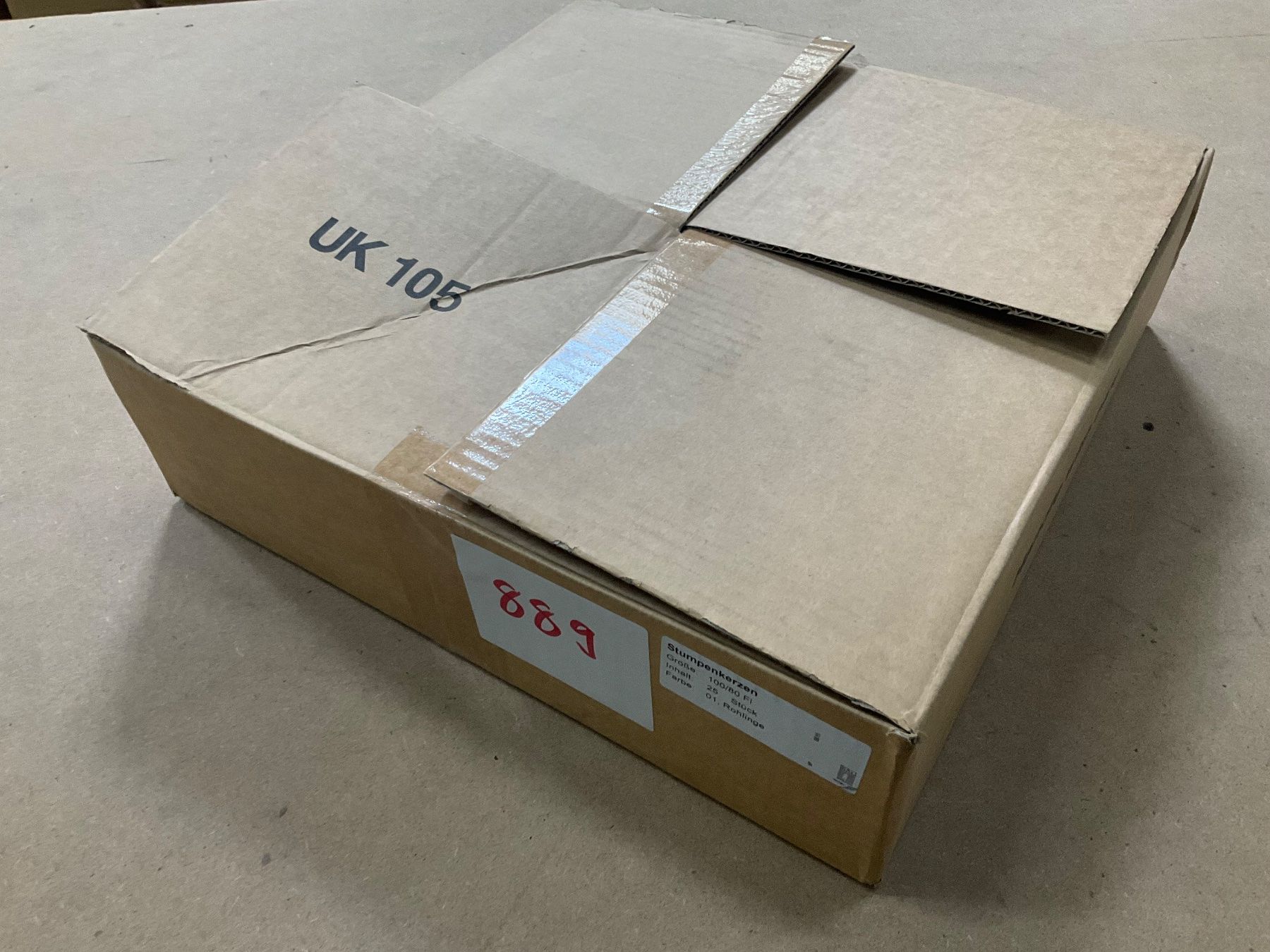 Candele: 889 Posten Kerzen Rohlinge aus Liquidation – Nuovo (secondo la descrizione) da Derendingen venduto da Meisterstuecke 3