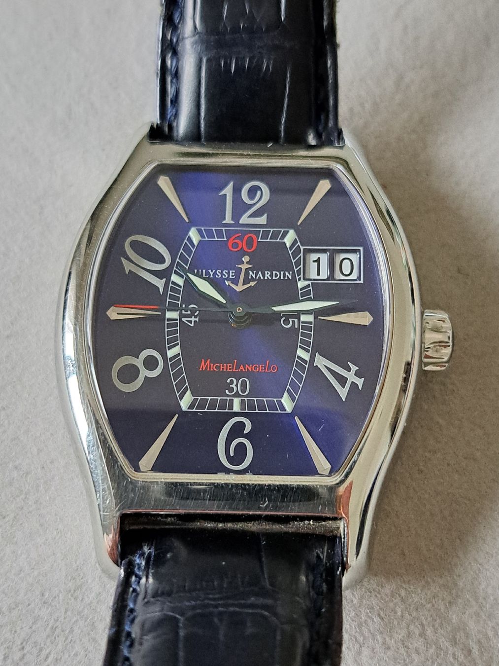 Ulysse Nardin Orologi: Montre Ulysse Nardin Michel Angelo – Usato da Le Locle venduto da Lapidary.Duc 1