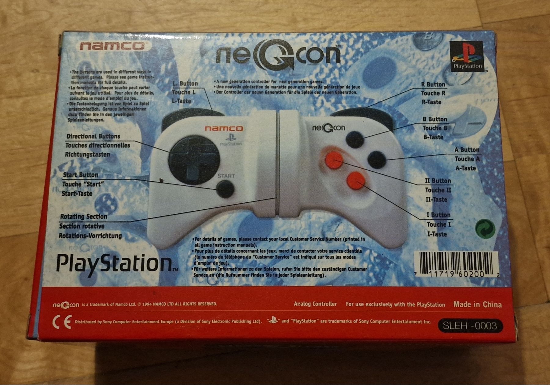 Sony Controller: Selten: Namco neGcon Controller - PlayStation - Top! – Nuovo e nell'imballaggio originale da Pfäffikon ZH venduto da AnimOwO 1