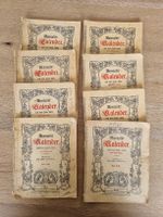 8 antike Appenzellerkalender von 1922-1929