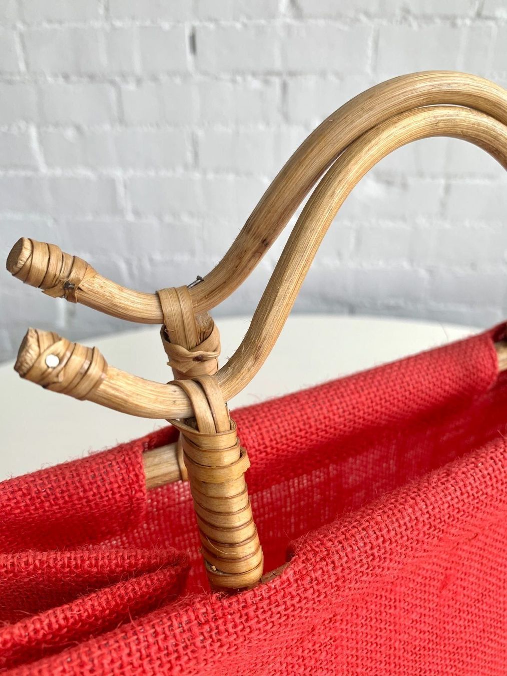 Taschen für Damen: Rote Sommertasche von New Yorker – Gebraucht aus Bern von Fraeuleinhonig 3