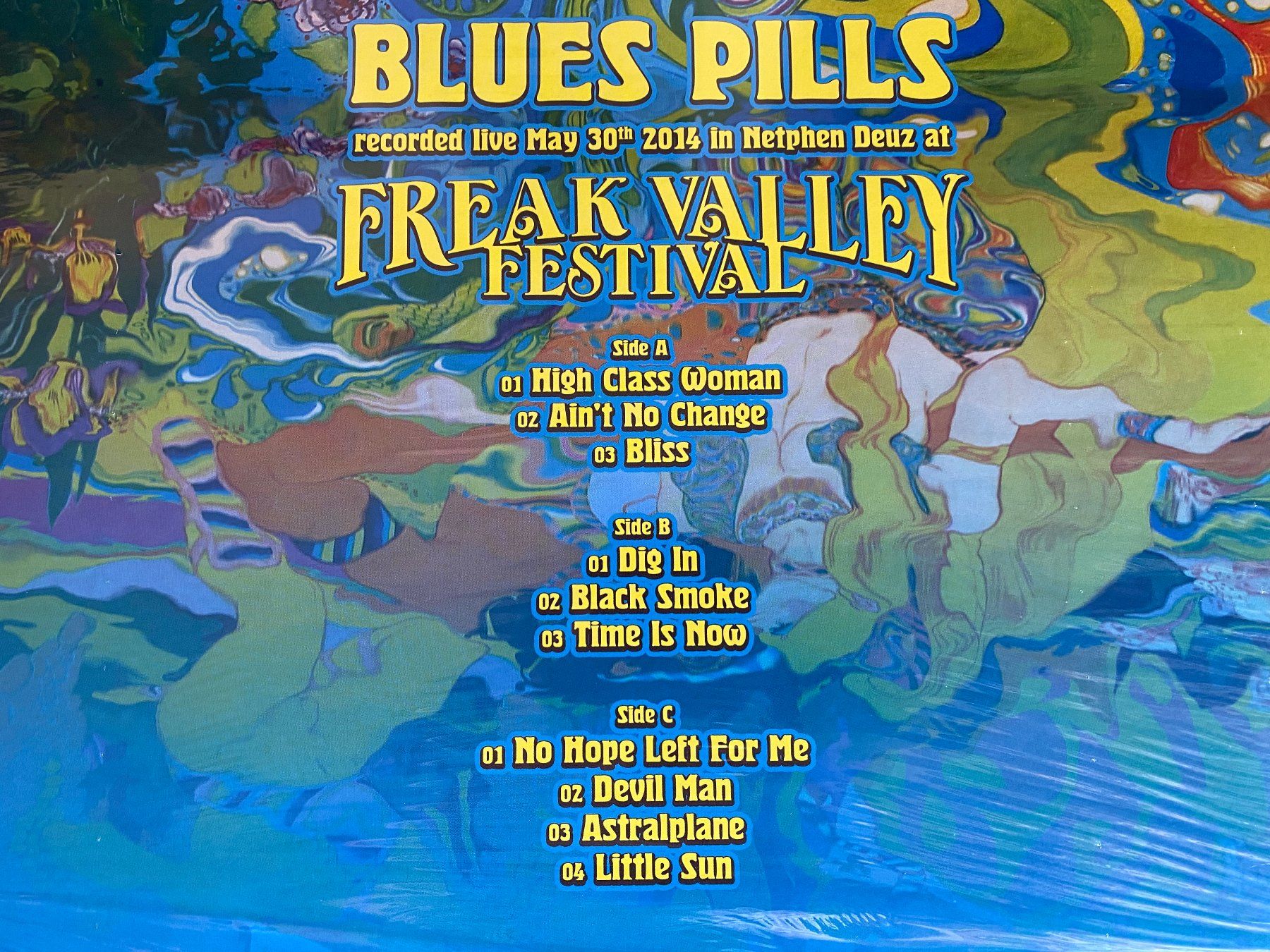 Dischi in vinile: Blues Pills – Blues Pills Live / 2 LP Splatter – Nuovo (secondo la descrizione) da Basel venduto da Dinosauce 4