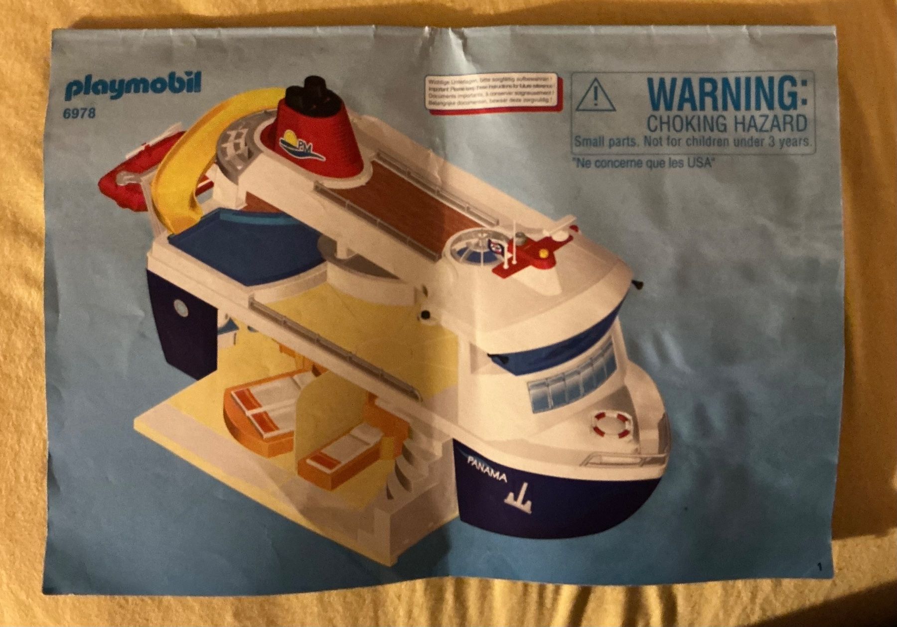 Playmobil Giocattoli: Playmobil Kreuzfahrtschiff – Usato da Stettlen venduto da togram4 5