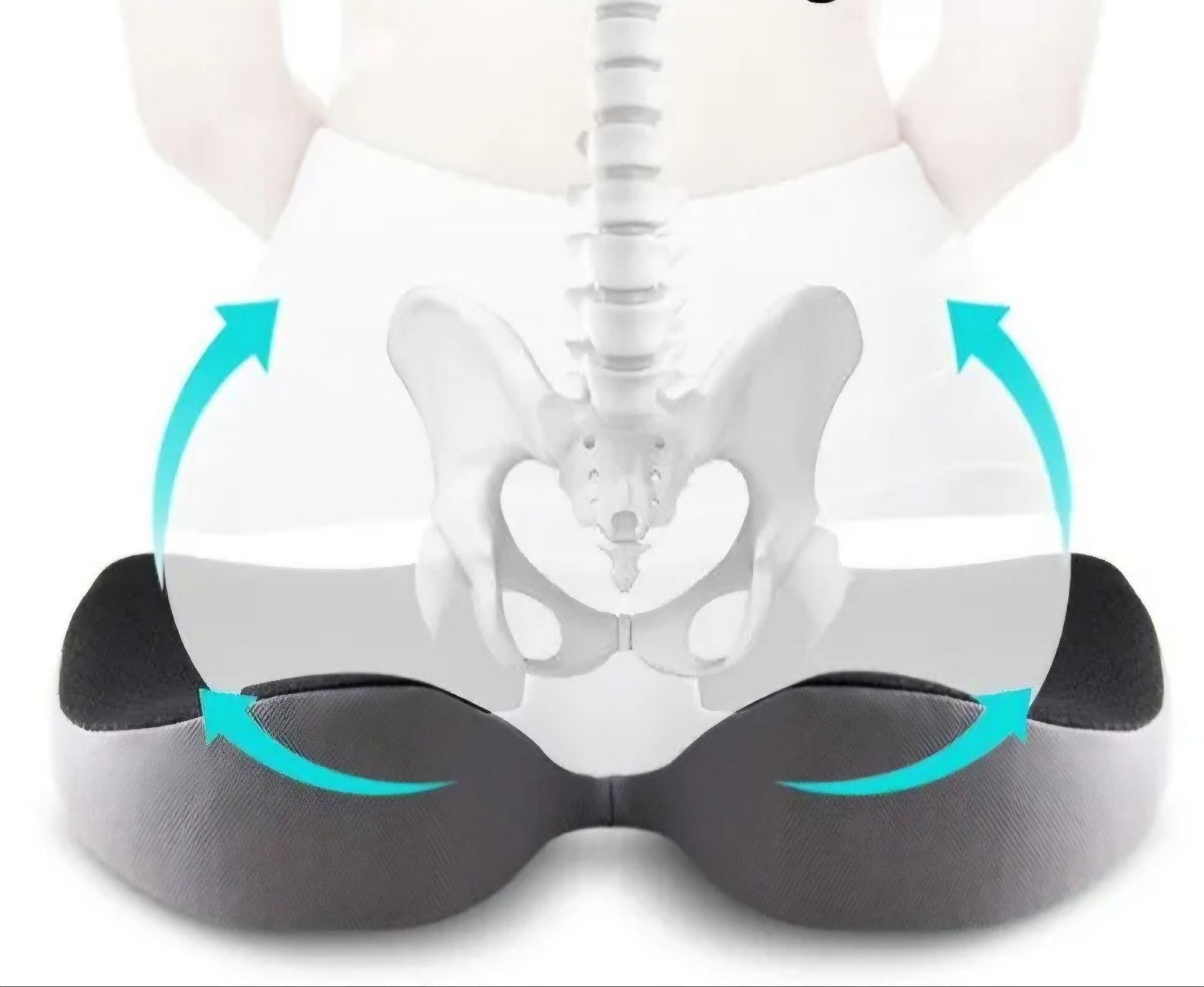 Kissen: Ergonomisches Sitzkissen – Neu (gemäss Beschreibung) aus Büttikon AG von PAM120319 5
