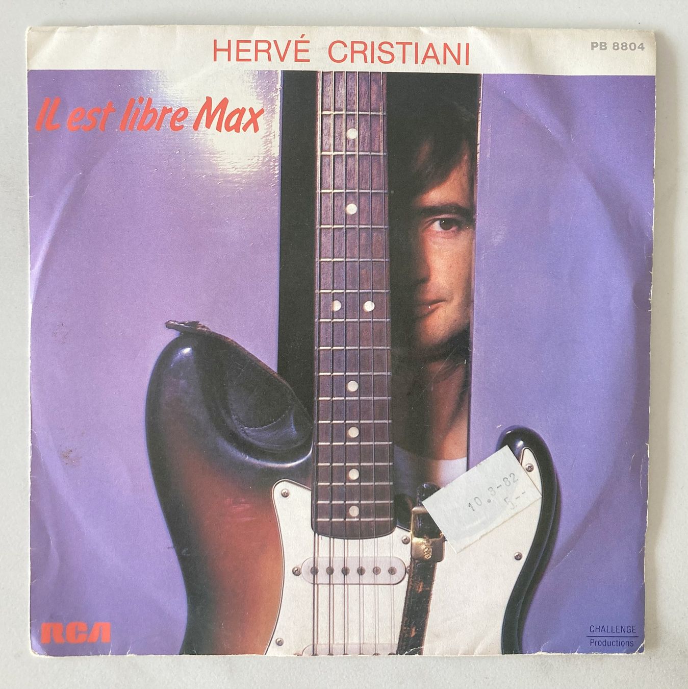 Vinyles: HERVE CRISTIANI - IL EST LIBRE MAX – D'occasion à Bottens par hotter-than-hell