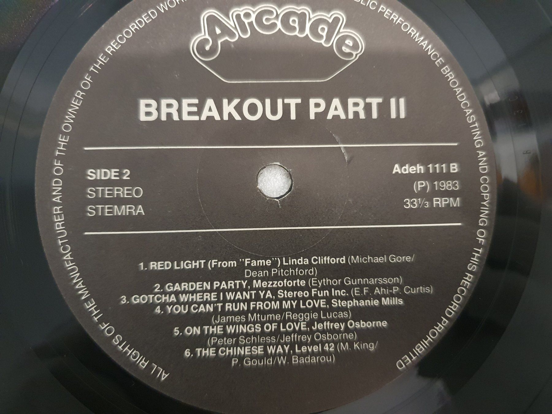 Dischi in vinile: Break Out Part 2 – Usato da Uster venduto da Vinyl-Leidenschaft 6