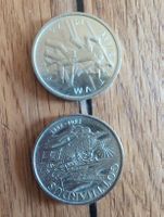 2x Gedenkmünzen