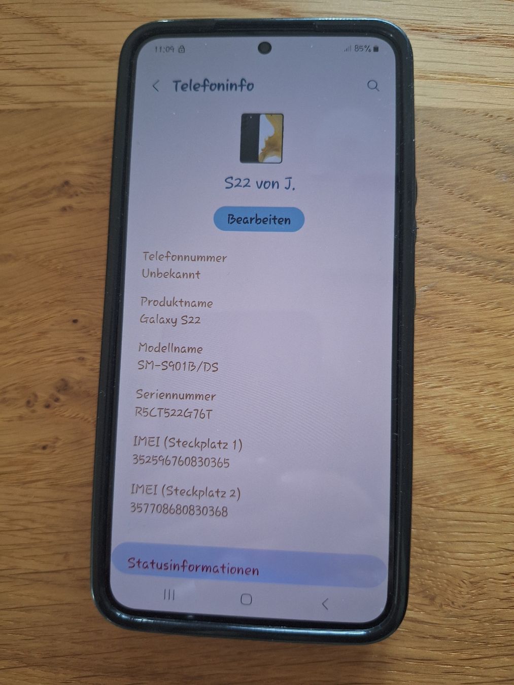 Samsung Telefoni cellulari / Smartphones: Handy Samsung Galaxy S22 – Usato da Urtenen - Schönbühl venduto da hanna66 6