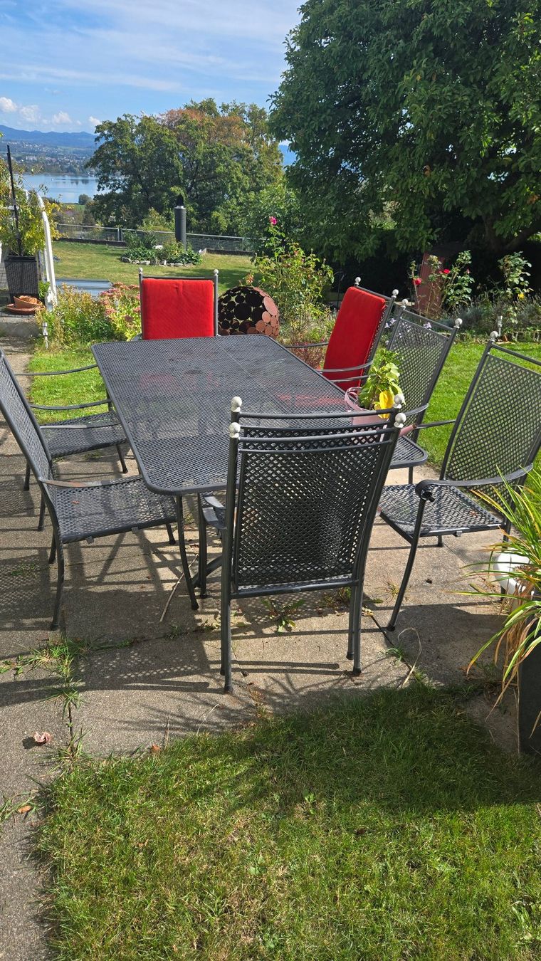 Hunn Set de table et chaises: Gartentisch mit Stühlen – D'occasion à Fällanden par Buzios123 1