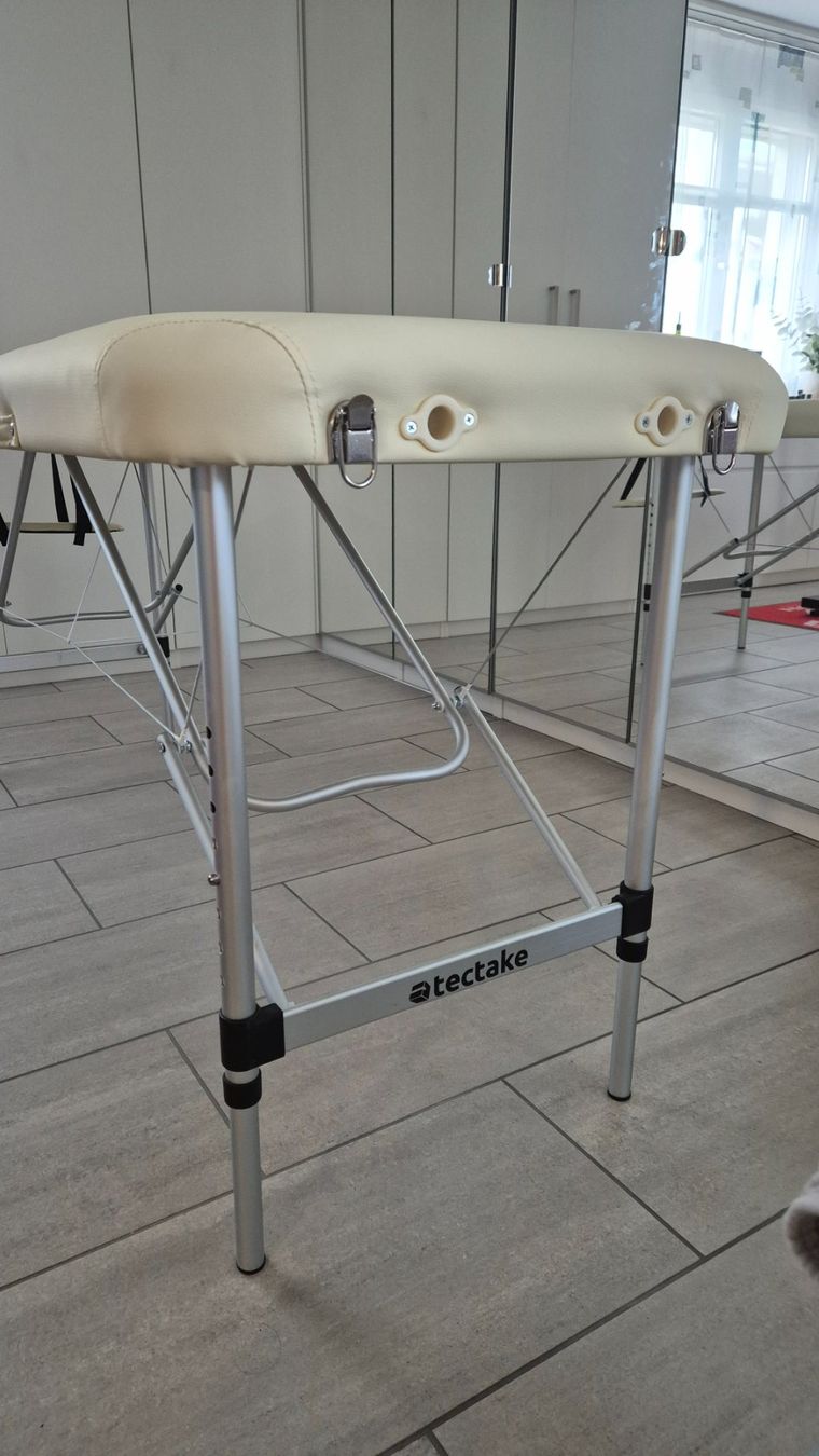 Tecta Liegen & Liegestühle: Tectake 2 Zonen Massageliege mit Polsterung – Neu (gemäss Beschreibung) aus Galgenen von kawaja 1