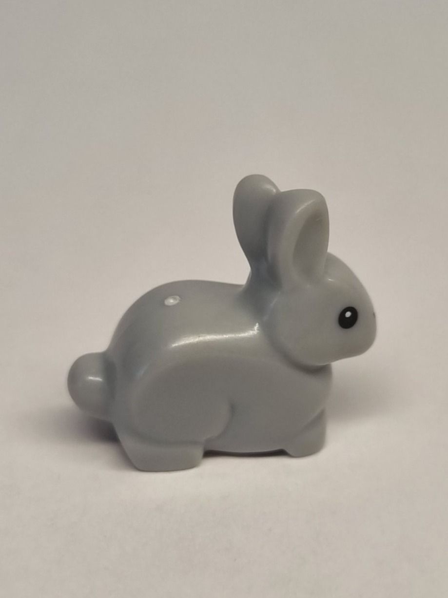 Lego Kit di costruzioni: LEGO Light Bluish Gray Bunny / Rabbit with Black Eyes – Nuovo (secondo la descrizione) da Basadingen venduto da NekoBricks 4