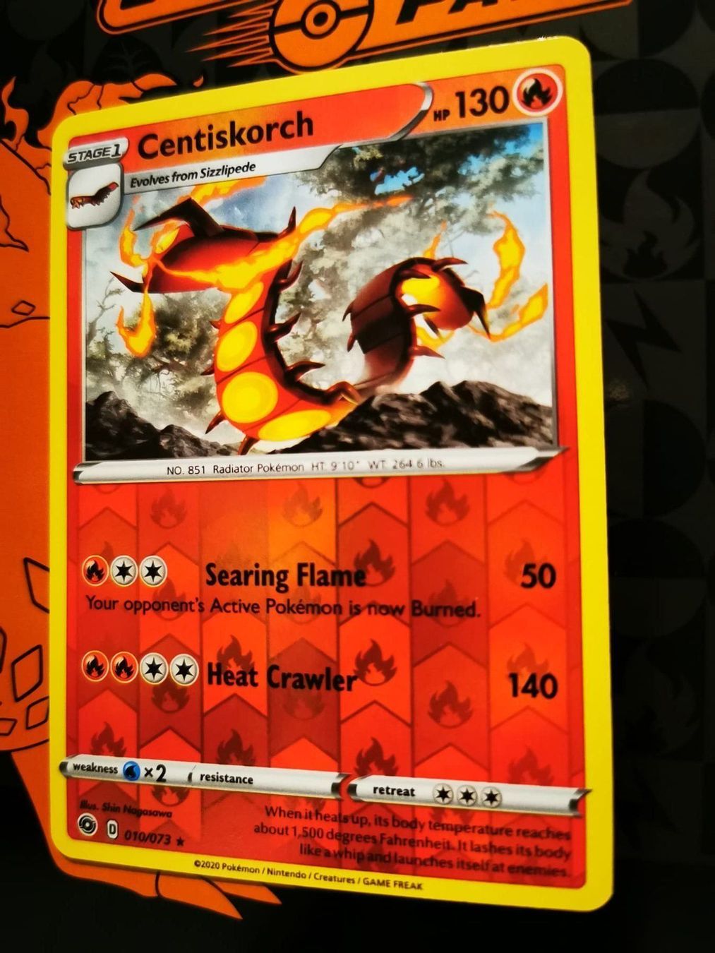 Cartoline: Centiskorch 10/73 Champs Path REVERSE HO – Nuovo (secondo la descrizione) da Opfikon venduto da Yoshis_World 1