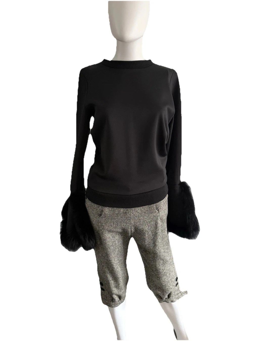 Maglioni & Felpe: Rar SAKU Pelz Pulli Sweater S – Nuovo (secondo la descrizione) da Obergösgen venduto da crystalfox 1