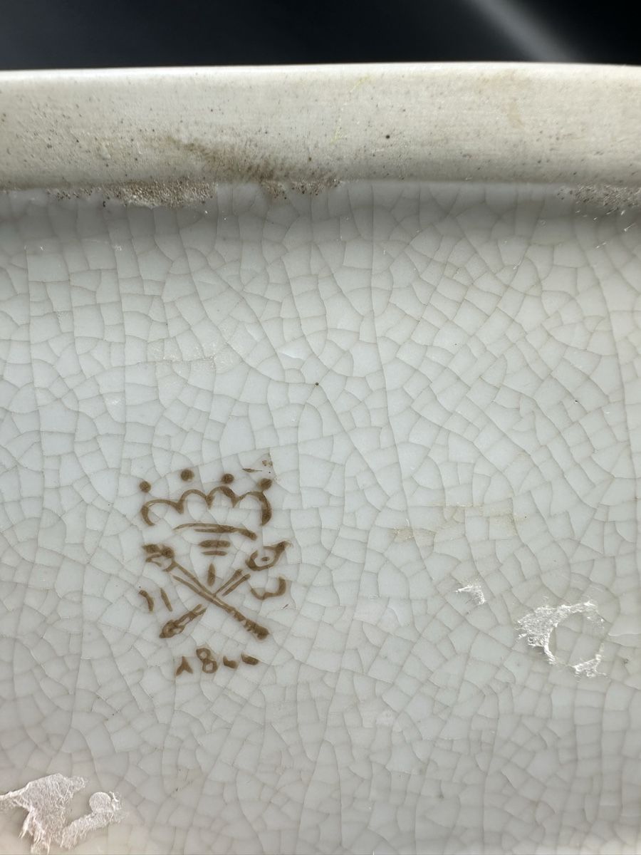 Barattoli: Vintage Large Porcelain Box – Usato da Villmergen venduto da JacRon 2