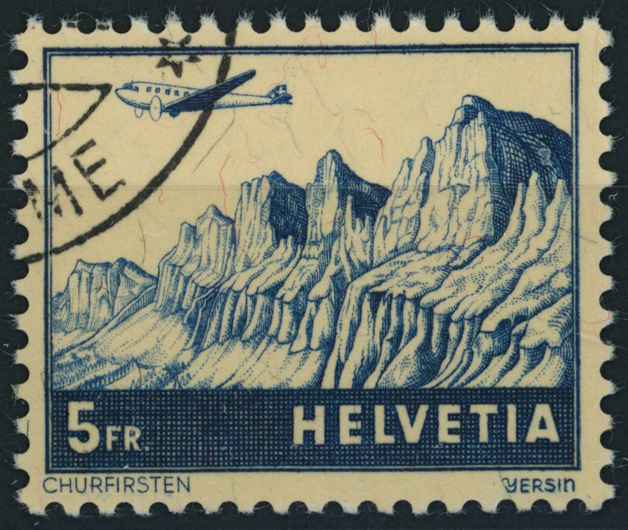 Tutti i francobolli: 1941 - Flugpost - Landschaften - gestempelt – Usato da Schindellegi venduto da leecollect