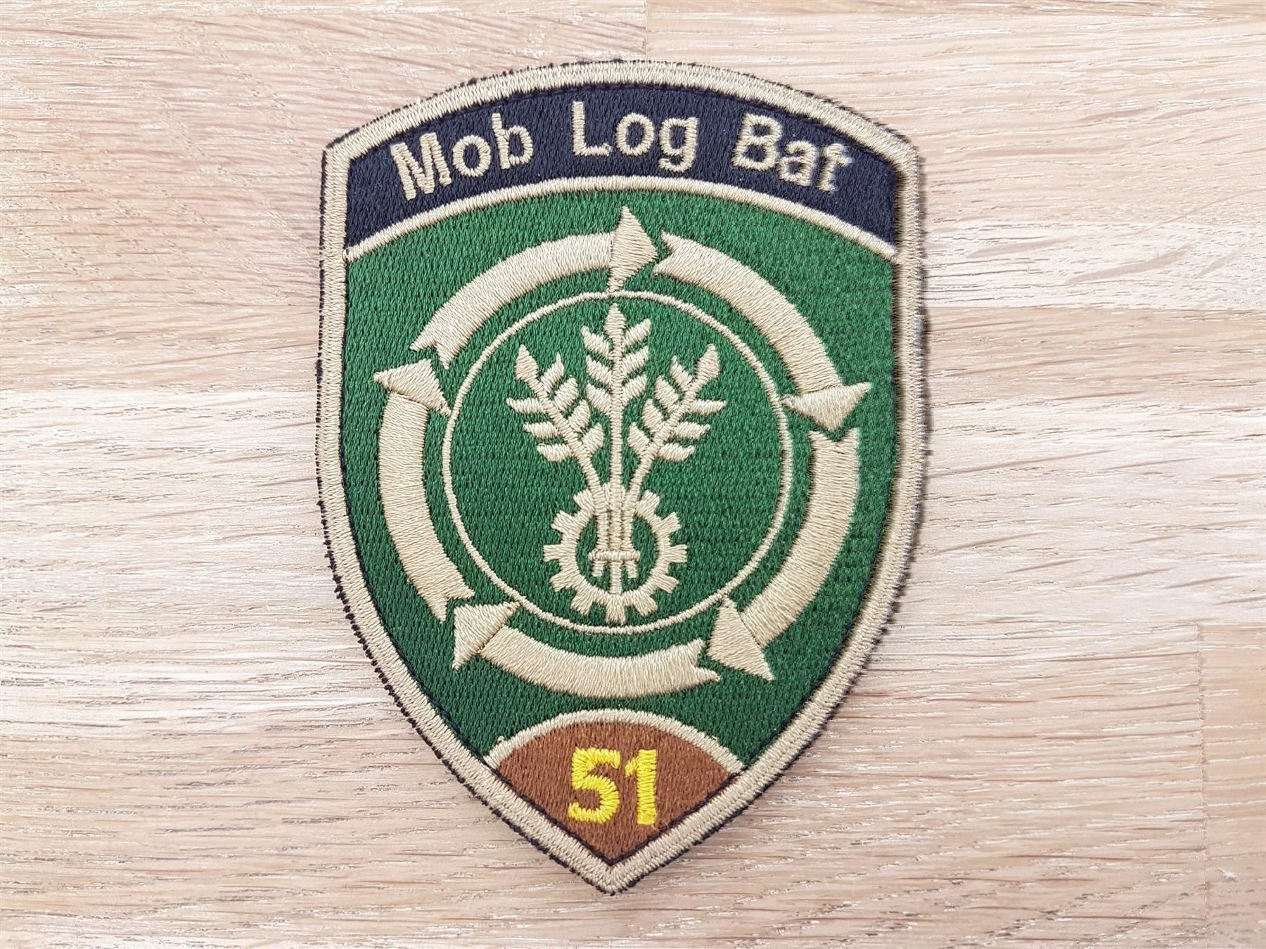 Placchette & Badge: Badge Mob Log Bat 51 braun – Usato da Erlinsbach venduto da S700
