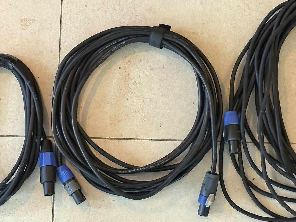 Neutrik Cavi: NL2 Lautsprecherkabel Set 3 Stück – Usato da Muri AG venduto da Ludrigen 2