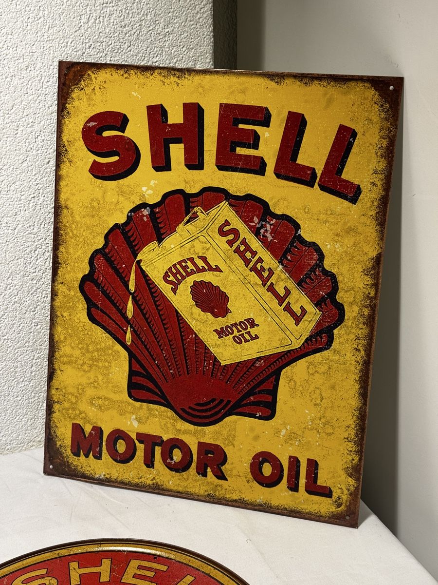 Shell Insegne: Shell Blechschilder – Nuovo (secondo la descrizione) da Stüsslingen venduto da leo_nzh6 2