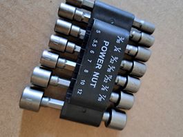 Steckschlüssel set Nuss Set für Akku Bohrmasch metrisch/zoll