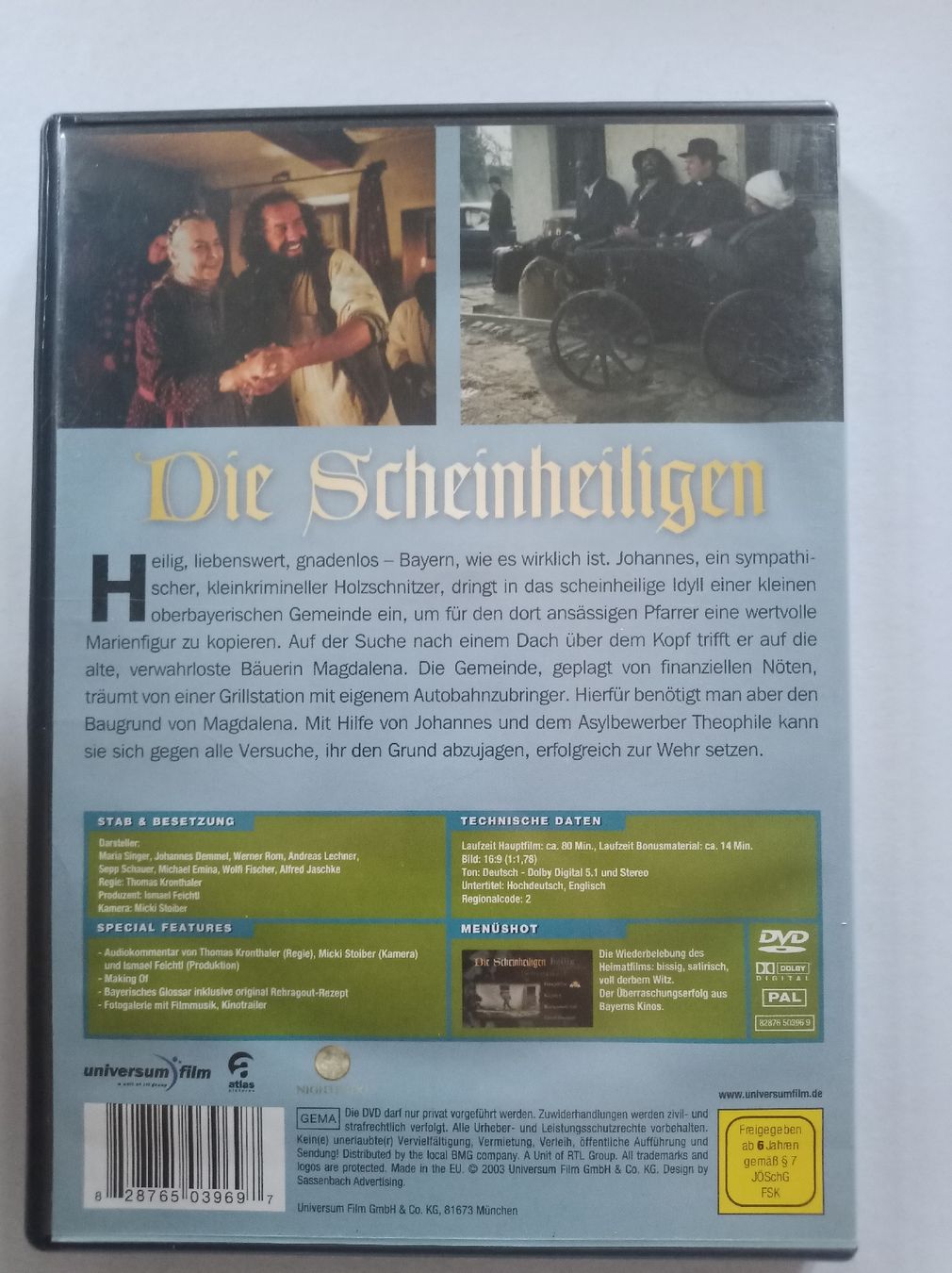Alle DVDs: DVD: Die Scheinheiligen - Thomas Kronthaler Spielfilm – Gebraucht aus Tann von Veebee6 1