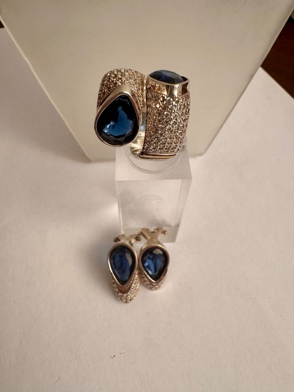 Ringe: Neu 925 Sterling Silber Ring und Ohrringe – Neu und originalverpackt aus Bern von Javero 1