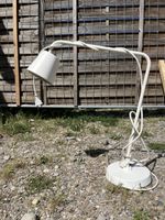 Weisse Vintage Schreibtischlampe