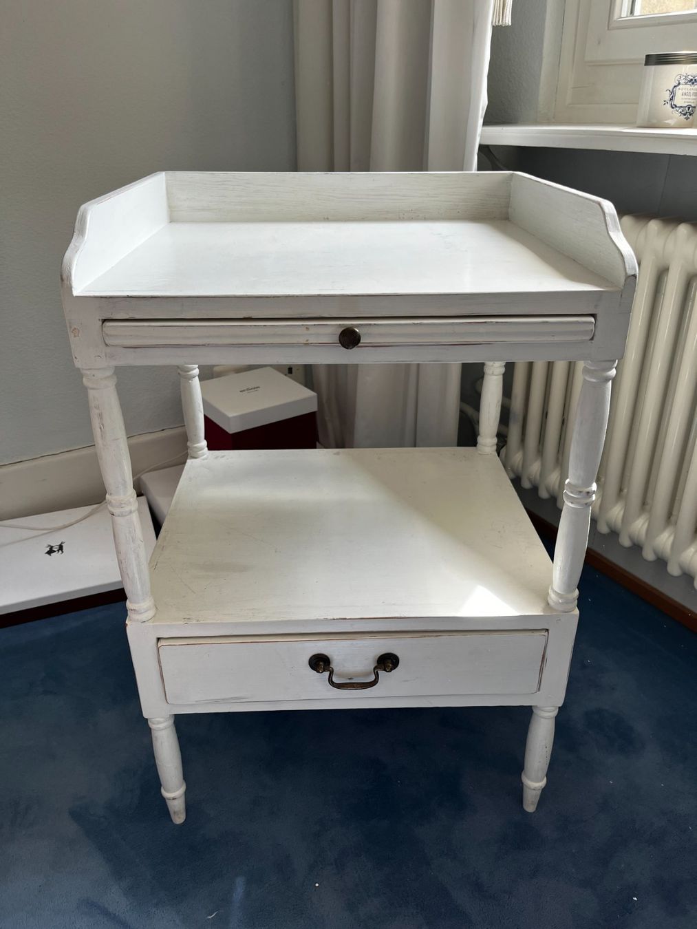 Comodini: 2 Nachttischchen shabby chic – Usato da Zürich venduto da Allrounders