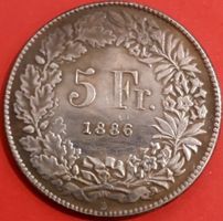 5 Franken 1886 (Replica) Kein Original