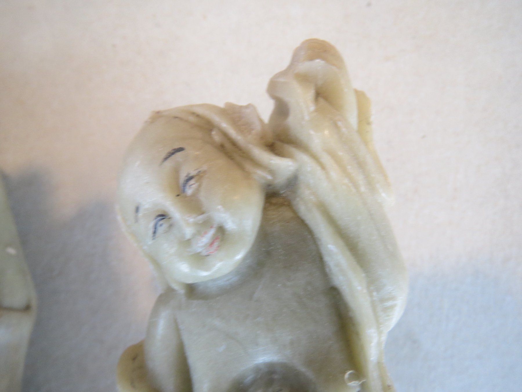 Sculture & Statue: Antike Speckstein Figuren, China, handgeschnitzt. – Usato da Tagelswangen venduto da Miski 3