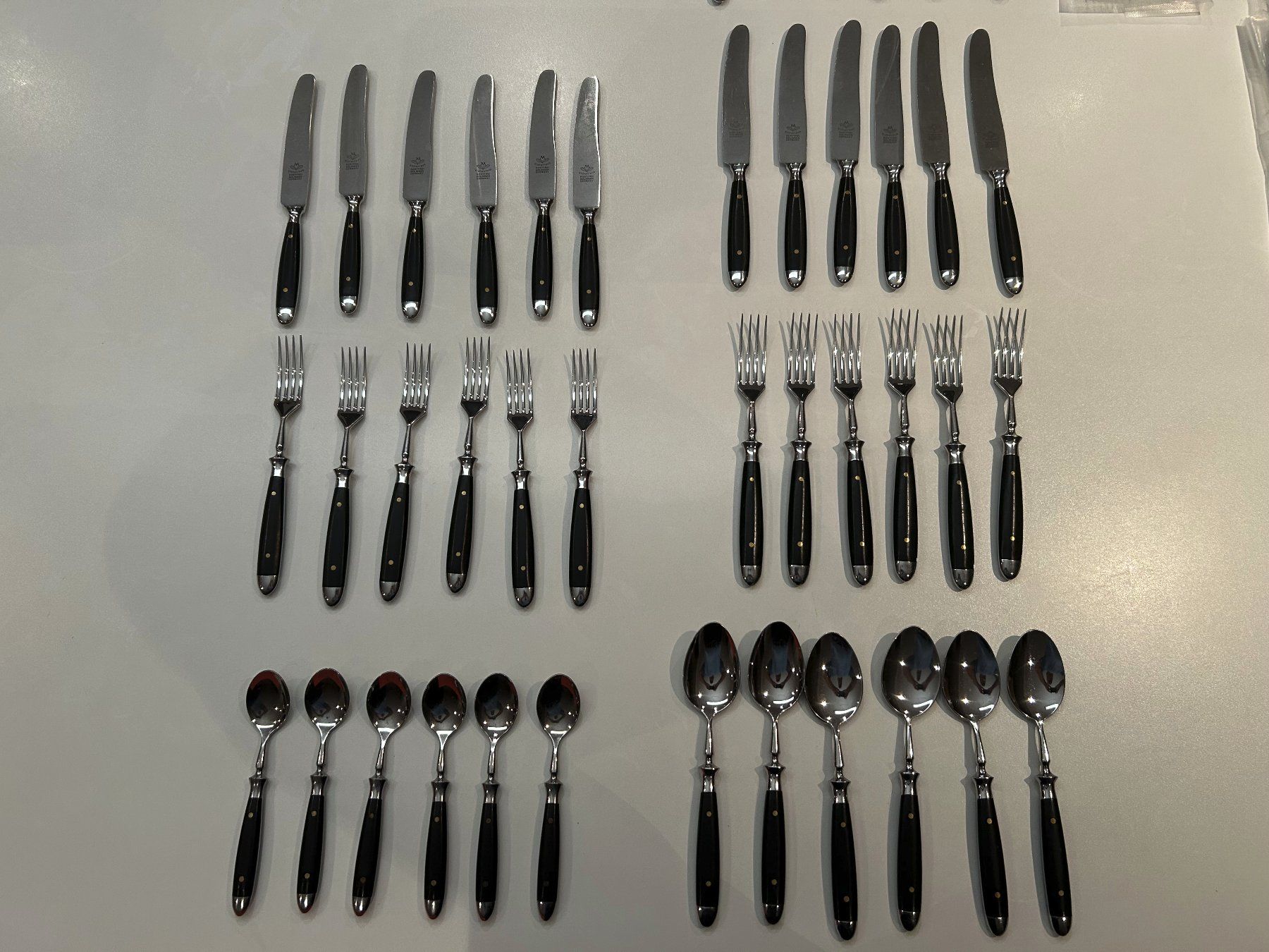 Set di posate: Besteck Eichenlaub Solingen 114 Stück – Usato da Geroldswil venduto da ricogiusi07 5