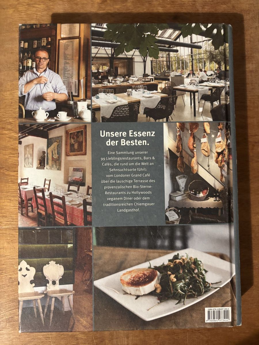 Bücher: 99 Perfekte Restaurants Bars & Cafés. Süddeutsche Zeitung – Gebraucht aus Zürich von WWehrle 4