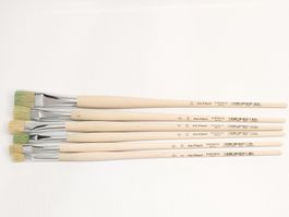 Da Vinci 8329 synthetic bristle flat brush set