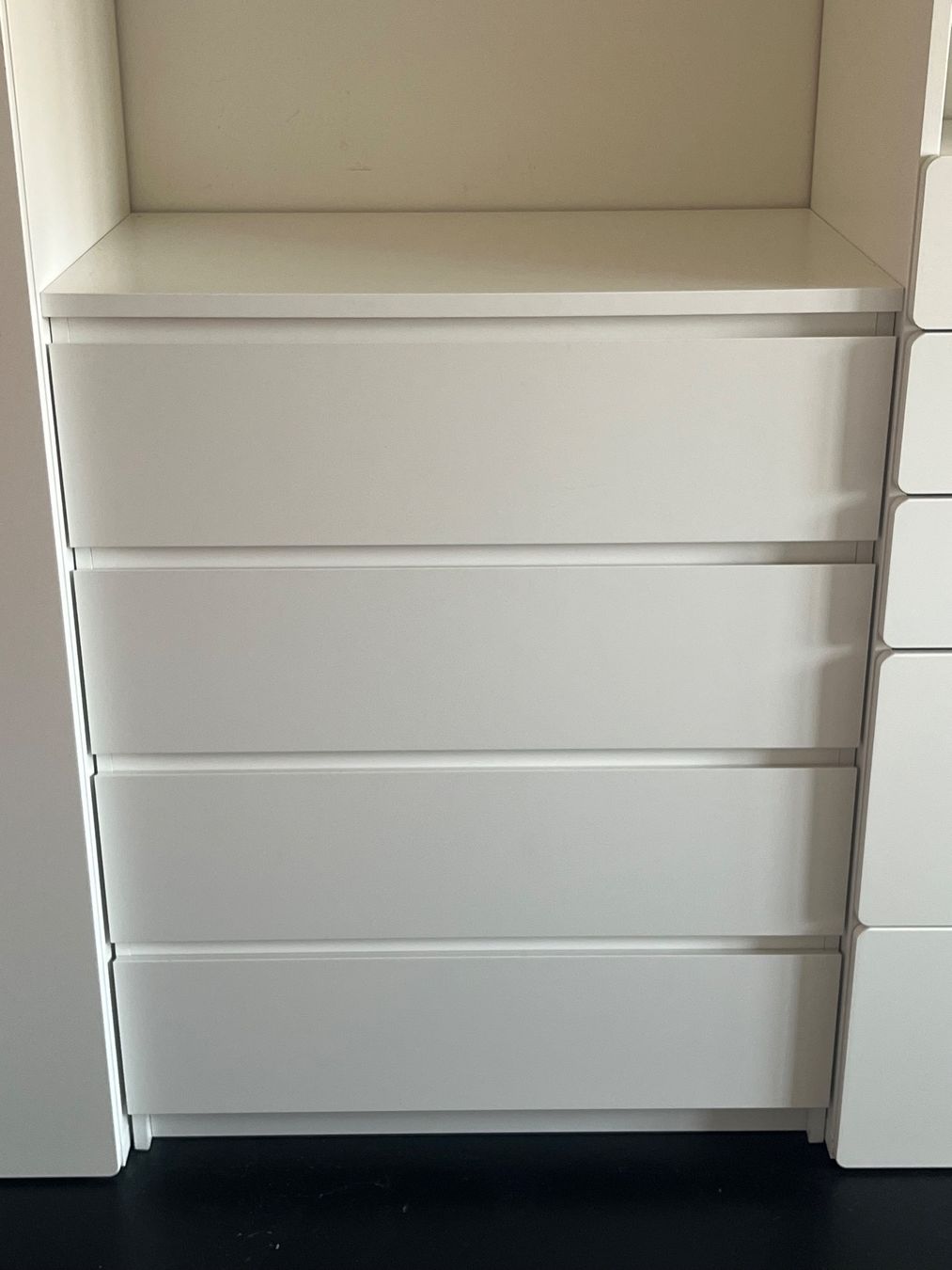 Ikea Cassettiere: Ikea Kommoden-Element mit 4 Schubladen, weiss – Usato da Thalwil venduto da ann_ml6y