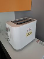 Toaster Weiss 2 Schlitze guter Zustand