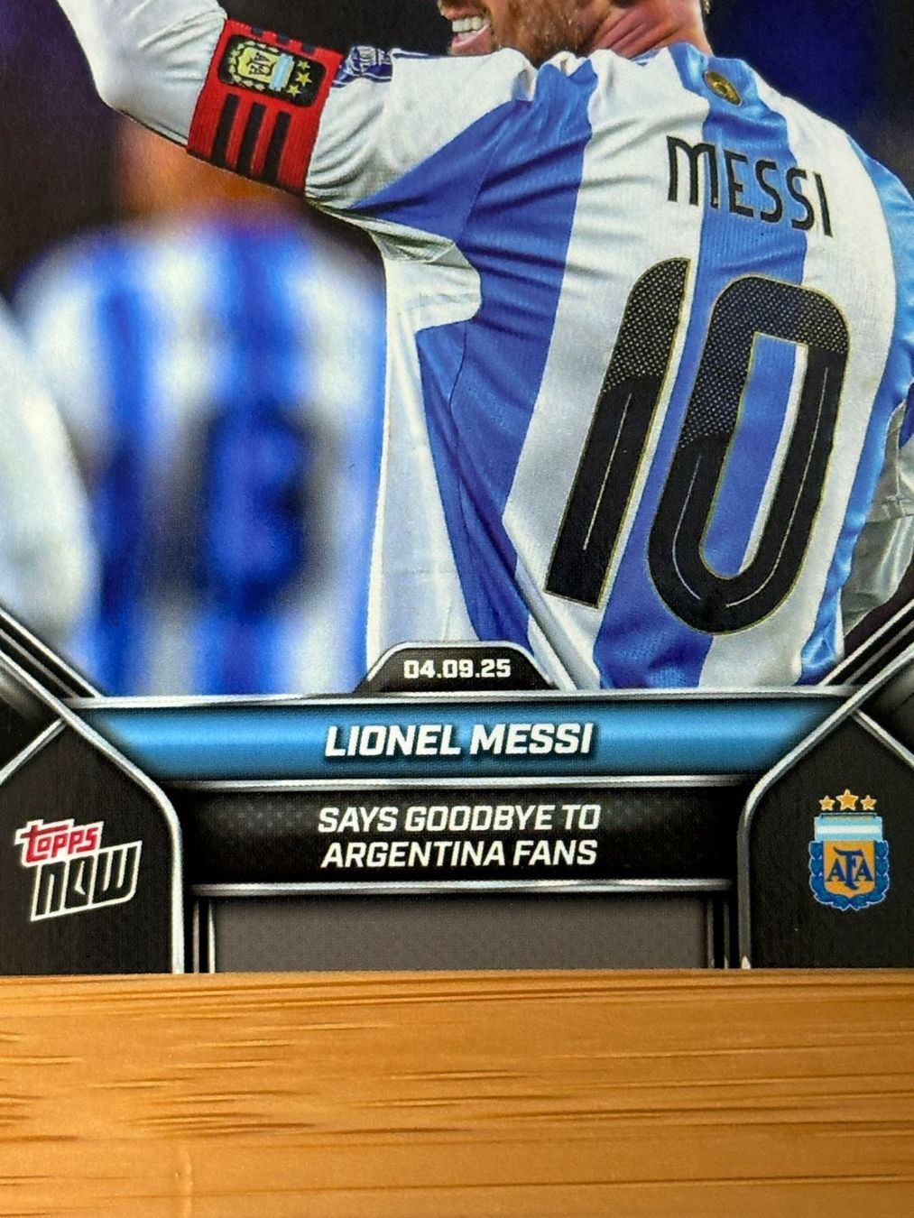 Topps Sammelbilder & Trading cards: Lionel Messi Topps NOW Argentina Goodbye – Neu (gemäss Beschreibung) aus Glattpark(Opfikon) von GiuxTradingCards 1