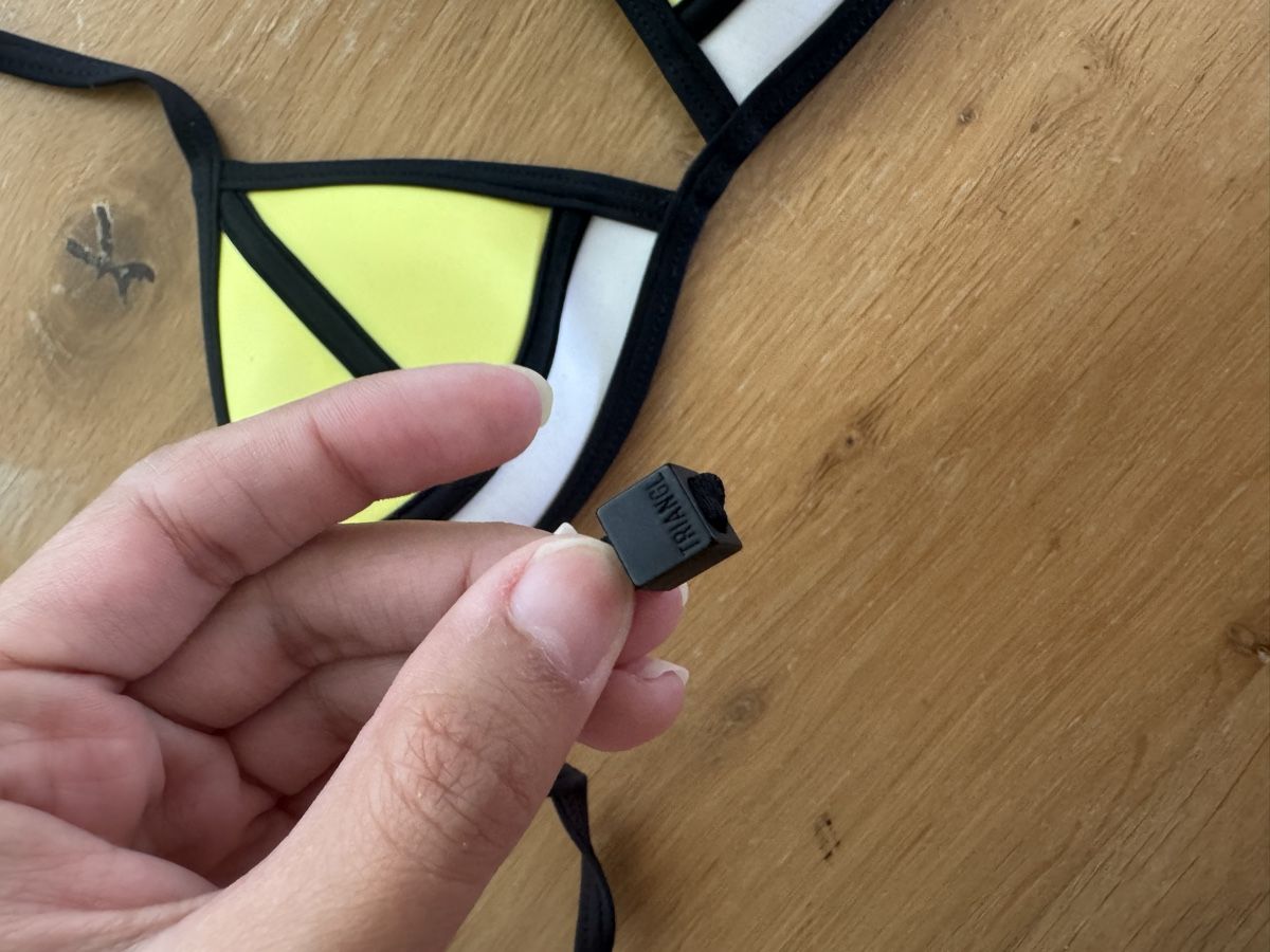 Costumi da bagno & Bikini: Haut de maillot jaune et blanc TRIANGL – Nuovo (secondo la descrizione) da Lonay venduto da nei_79jc 2