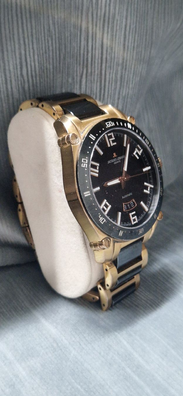 Jacques Lemans Uhren: Jacques Lemans Automatic Herrenuhr  – Neu (gemäss Beschreibung) aus Reiden von Flohmarkt-77 8