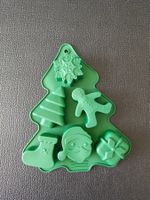 Silikonform Weihnachtsbaum Stern Guetzli