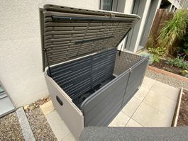 Kissen Box Ambia 173/86/82 cm - 984 l (Deckel: Hagelschaden)