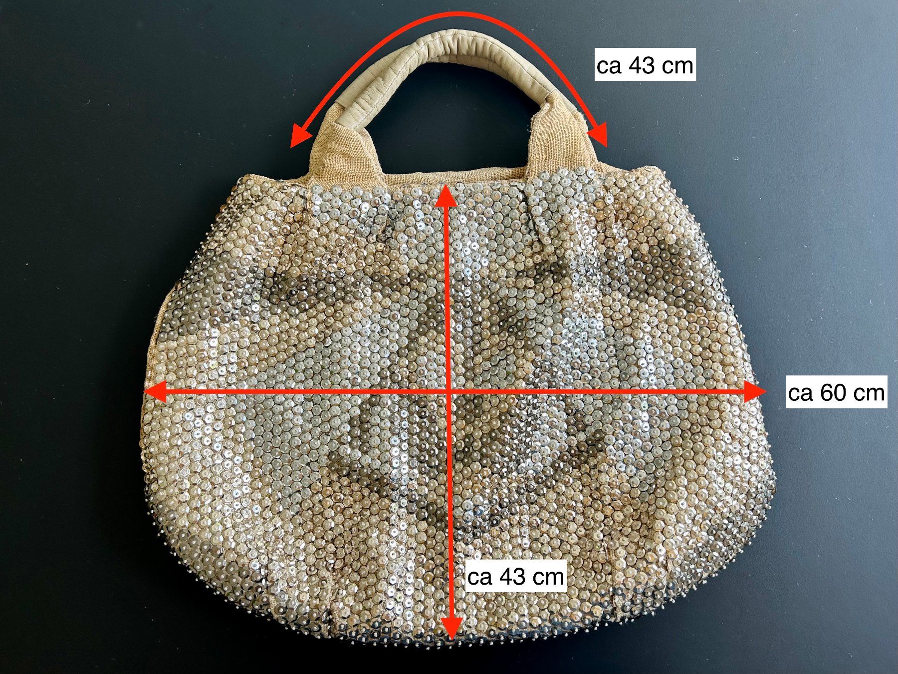 Borse da donna: Handtasche mit Pailletten – Usato da Dietlikon venduto da Mankai 9