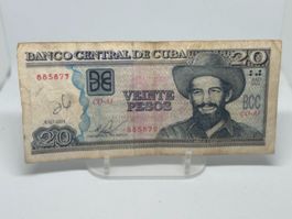 20 Pesos di Cuba (anno 2014)