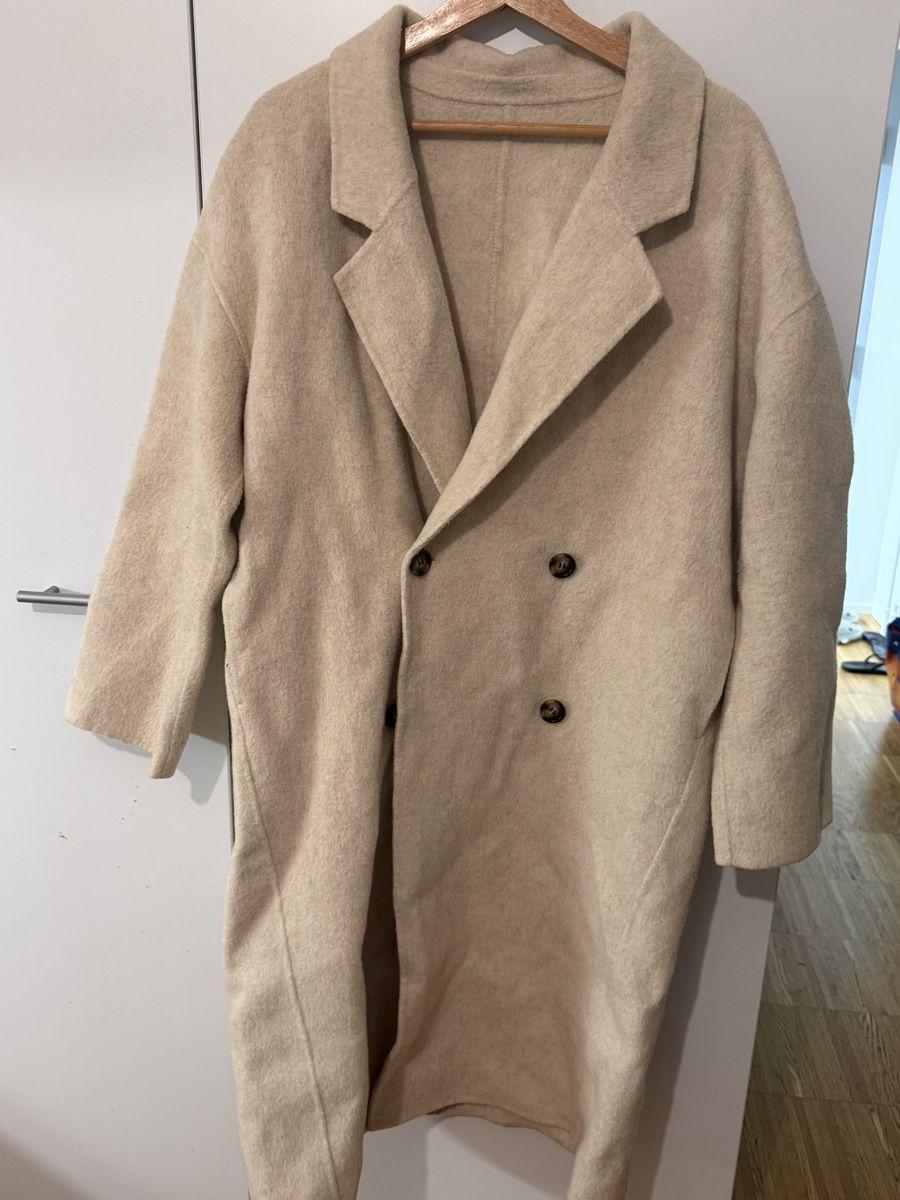 Mäntel: Double-Faced Wool Coat Oversized Double-Breasted Long Coat – Gebraucht aus Zürich von ada_ls7k 2
