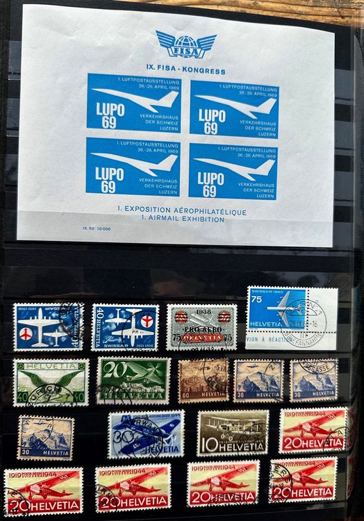 Sammlung Flugpost, Marken Couverts, Air Mail | Kaufen auf Ricardo