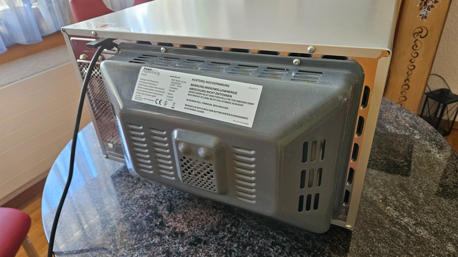 Fust Elettrodomestici da cucina: Primotecq MW 8025 Combi – Usato da Heiden venduto da k_willi 3