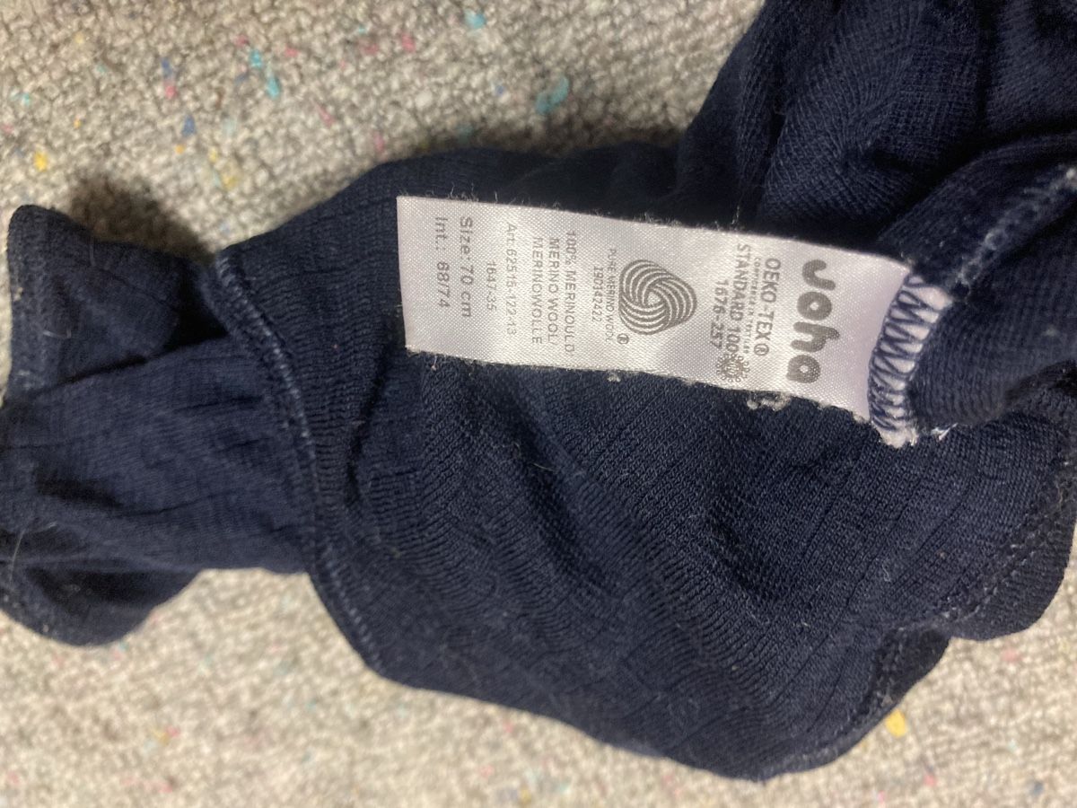 Joha Biancheria intima: Joha Merino Wolle Body, blau – Usato da Gachnang venduto da elvira007 1