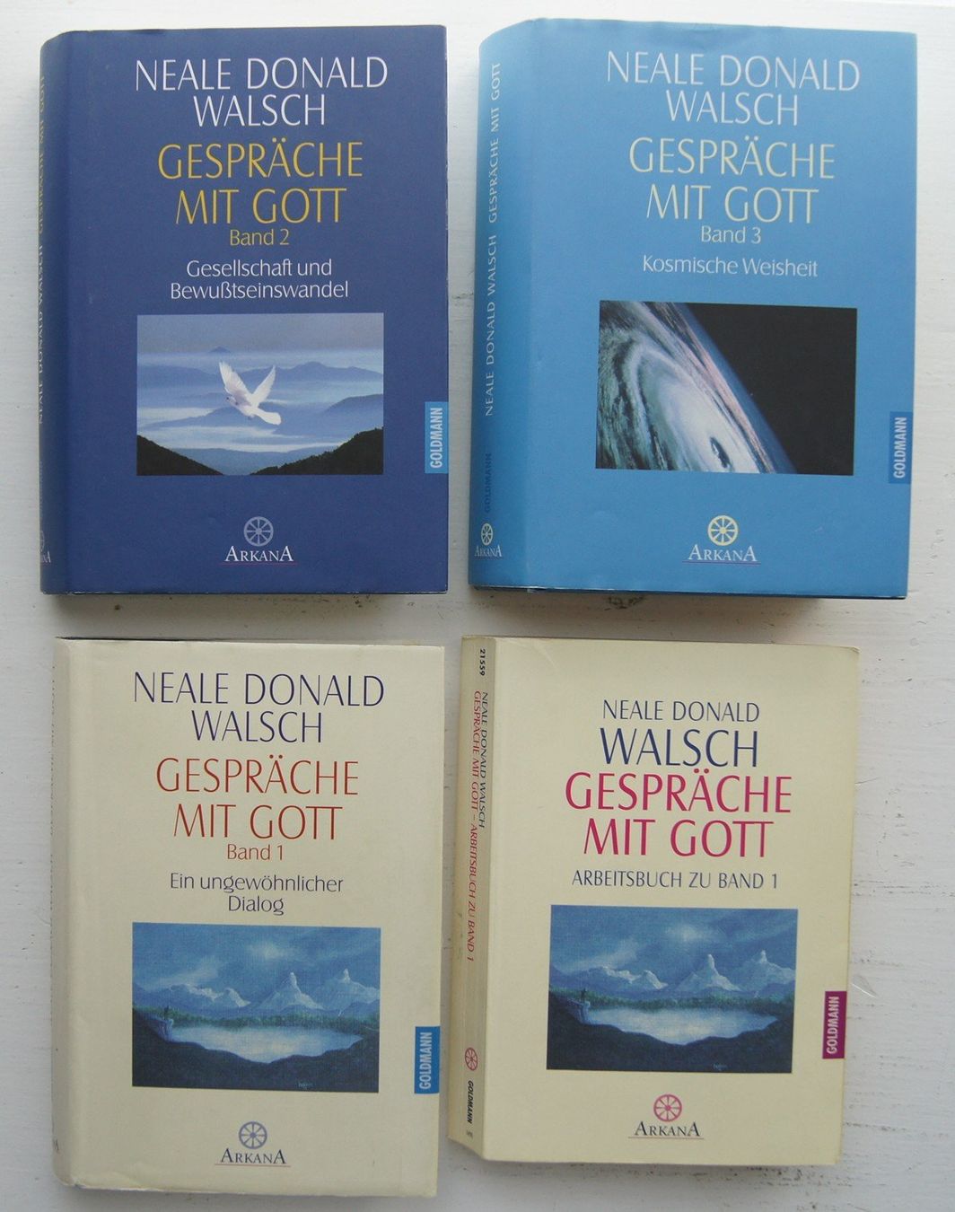 Bücher: Gespräche mit Gott, 4 Bücher – Gebraucht aus Fribourg von erw_68dx